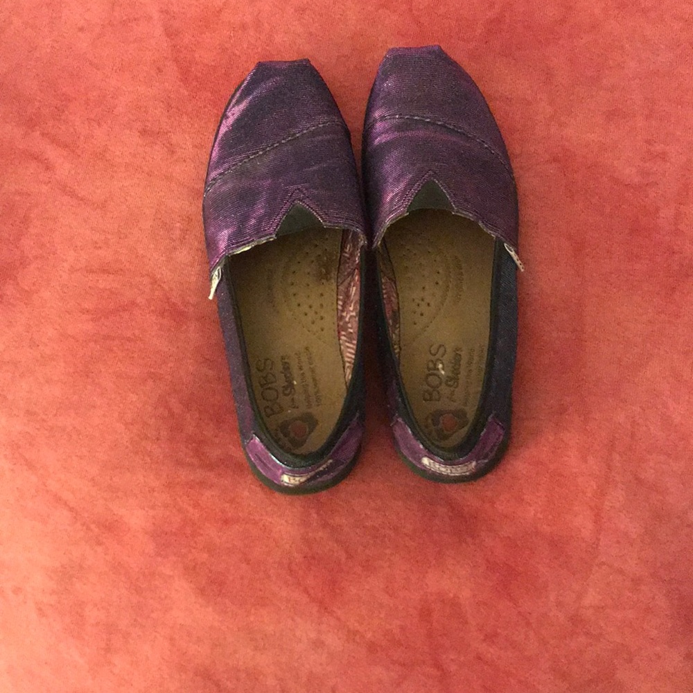 Purple sparkly Bobs